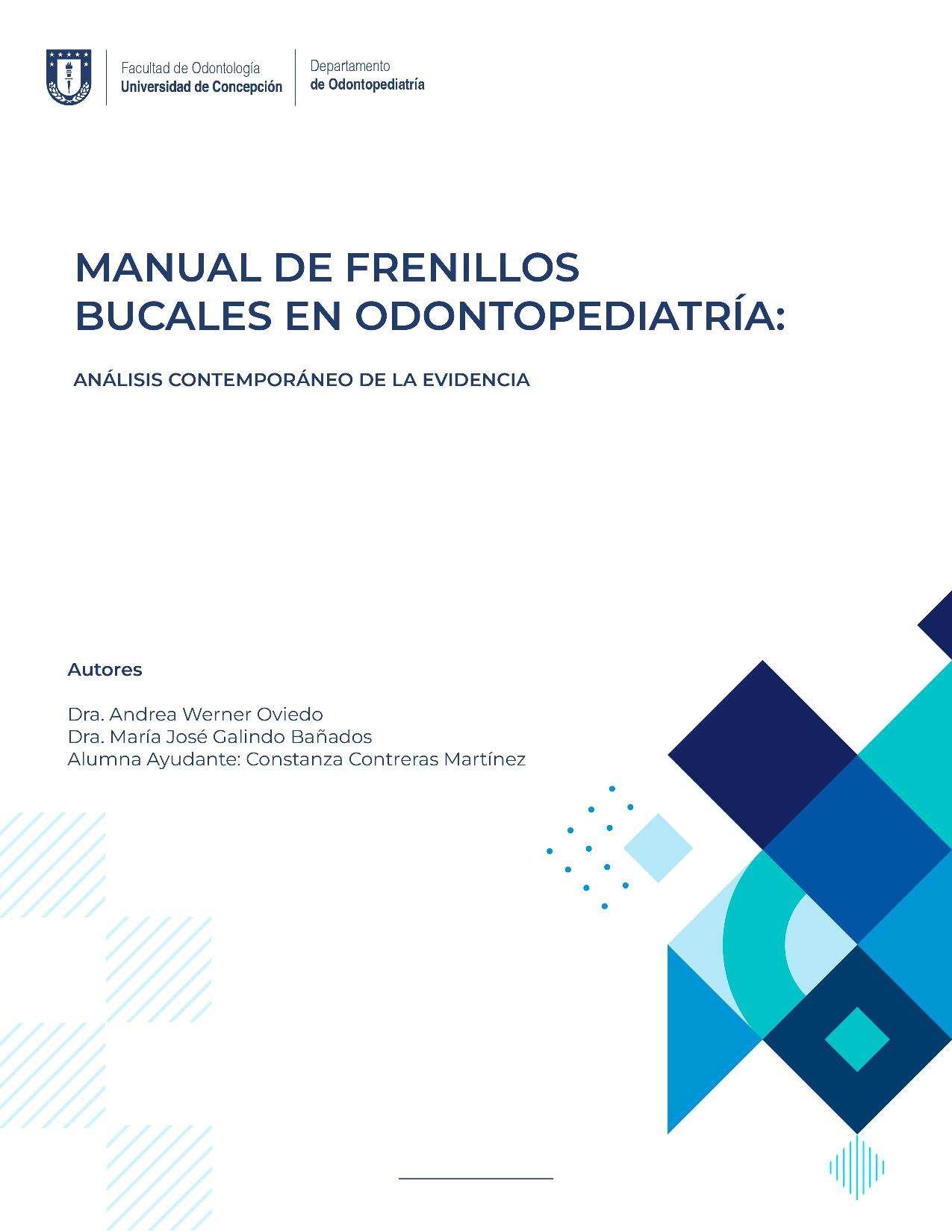MANUAL DE FRENILLOS BUCALES EN ODONTOPEDIATRÍA